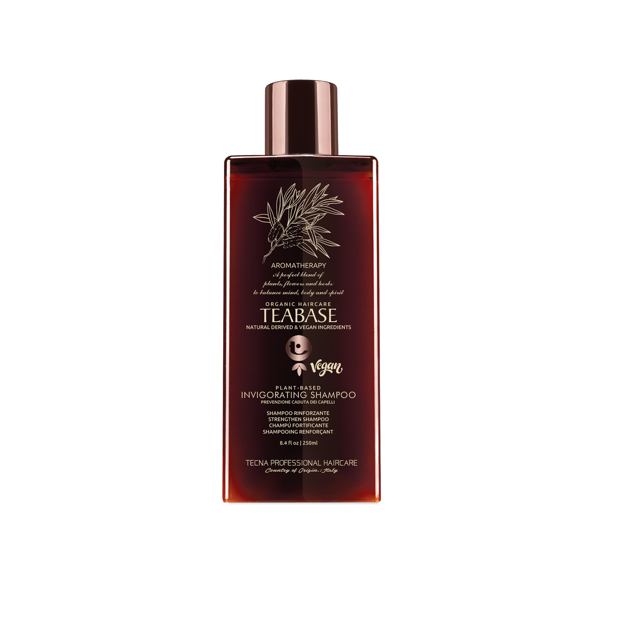 Tecna Teabase Invigorating Shampoo 250ml